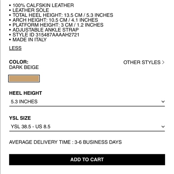 Saint Laurent size 40 - Picture 15 of 15